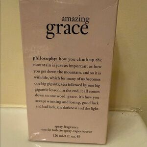 BRAND NEW IN BOX Philosophy Amazing Grace Fragrance Box - Cream